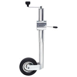 Vidaxl -Nasenrad mit gespaltener Klemme 60 mm verzinkter Stahl