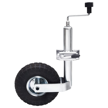 Vidaxl -Nasenrad mit gespaltener Klemme 48 mm verzinkter Stahl