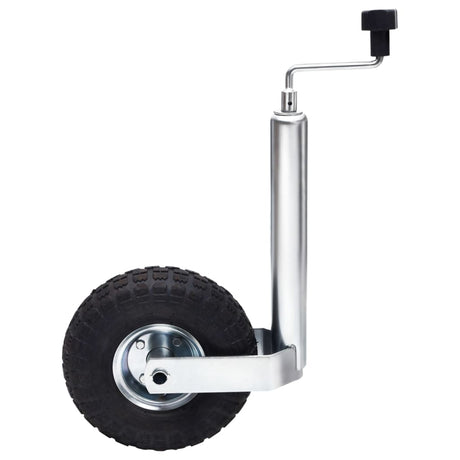 Vidaxl -Nasenrad mit gespaltener Klemme 48 mm verzinkter Stahl