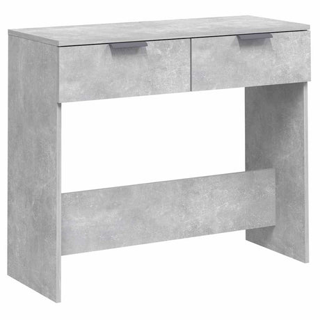 Vidaxl wandtafel 90x36x75 cm bewerkt hout betongrijs
