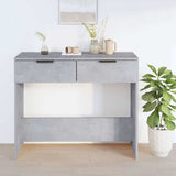 Vidaxl wandtafel 90x36x75 cm bewerkt hout betongrijs