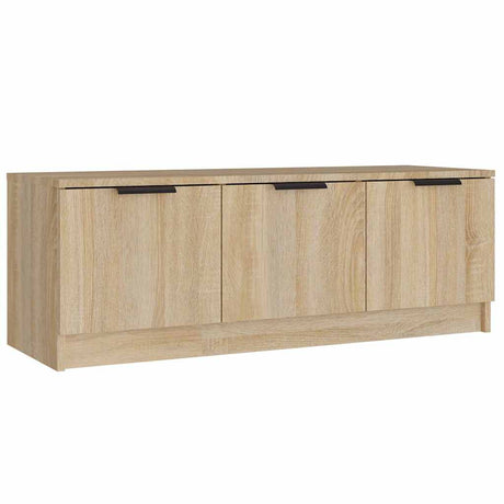 Vidaxl tv-meubel 102x35x36,5 cm bewerkt hout sonoma eikenkleurig