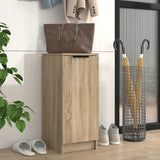 Vidaxl Cabinet da scarpe 30x35x70 cm Properpata in legno Oak colorato