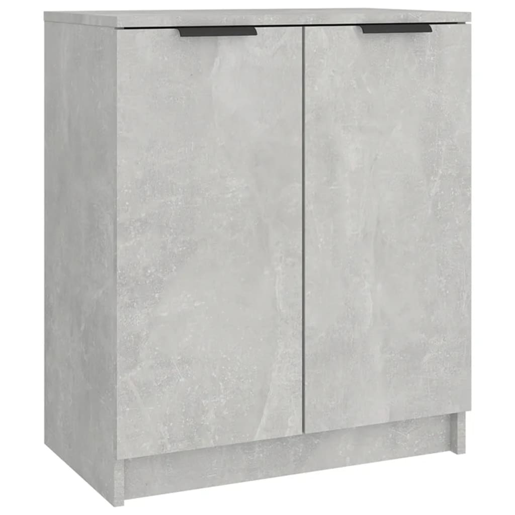 Vidaxl Cabinet da scarpe 59x35x70 cm Betongrijs in legno trasformato