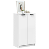 Vidaxl Cabinet da scarpe 59x35x100 cm in legno trasformato