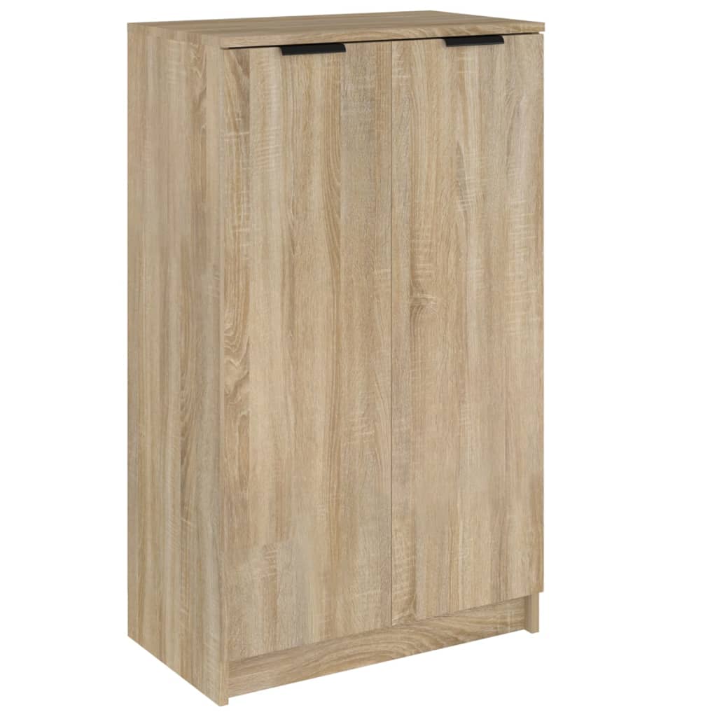 Vidaxl Schuhschrank 59x35x100 cm verarbeitetes Holz Sonoma Eiche gefärbt