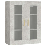 Vidaxl bovenkast 69,5x34x90 cm betongrijs