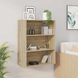 Vidaxl hangkast 69,5x32,5x90 cm sonoma eikenkleurig