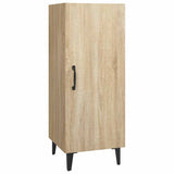 Vidaxl dressoir 34,5x34x90 cm bewerkt hout sonoma eikenkleurig