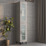 Vidaxl wandkast 34,5x34x90 cm betongrijs