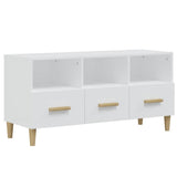 Vidaxl tv-meubel 102x36x50 cm bewerkt hout wit