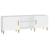 Vidaxl tv-meubel 150x30x50 cm bewerkt hout wit