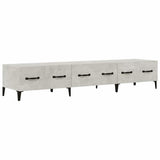 Vidaxl tv-meubel 150x34,5x30 cm bewerkt hout betongrijs