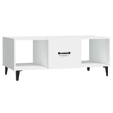 Vidaxl salontafel 102x50x40 cm bewerkt hout wit