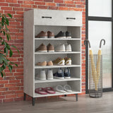 Vidaxl Schuhschrank 60x35x105 cm bearbeiteter Holzbetonpreis