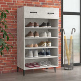Vidaxl Schuhschrank 60x35x105 cm bearbeiteter Holzbetonpreis