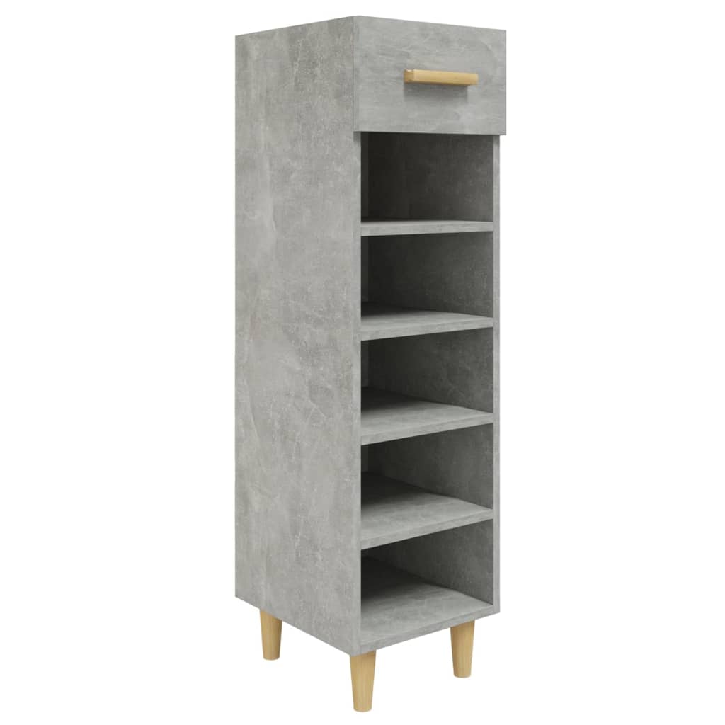 Vidaxl Shoe Cabinet 30x35x105 cm Redigerad träbetongpris