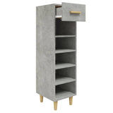 Vidaxl Shoe Cabinet 30x35x105 cm Redigerad träbetongpris