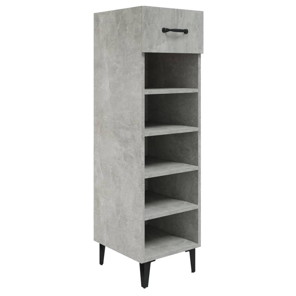 Vidaxl Shoe Cabinet 30x35x105 cm Redigerad träbetongpris