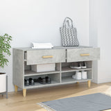 Vidaxl Schuhschrank 102x35x55 cm verarbeiteter Holzbetonpreis