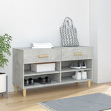 Vidaxl Schuhschrank 102x35x55 cm verarbeiteter Holzbetonpreis