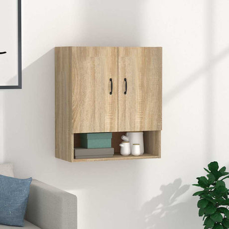 Vidaxl wandkast 60x31x70 cm bewerkt hout sonoma eikenkleurig