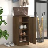 VidaXL shoe cabinet 30x35x70 cm processed wood brown oak color