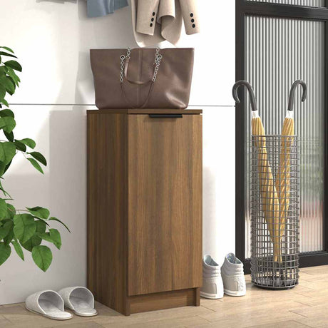 Vidaxx Schuhschrank 30x35x70 cm, fertige Holzfarbe, braune Eiche