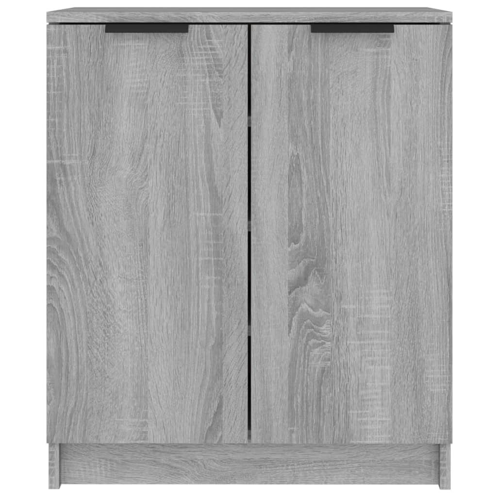 Vidaxl Schong Cabinet 59x33X70 cm Ecke Holz Greyoma Oaka faarweg