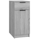 Vidaxl bureaukast 33,5x50x75 cm bewerkt hout grijs sonoma eikenkleurig