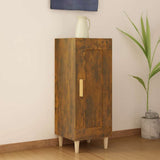 Vidaxl dressoir 34,5x34x90 cm bewerkt hout gerookt eiken
