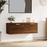 Vidaxl wandkast 100x36,5x35 cm bewerkt hout bruin eikenkleur
