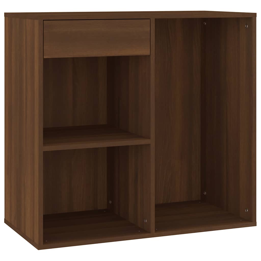 Vidaxl cosmeticakast 80x40x75 cm bewerkt hout bruin eikenkleur