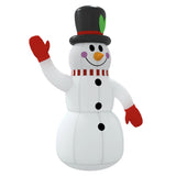 Vidaxl Snowman nafukoval s LED 120 cm