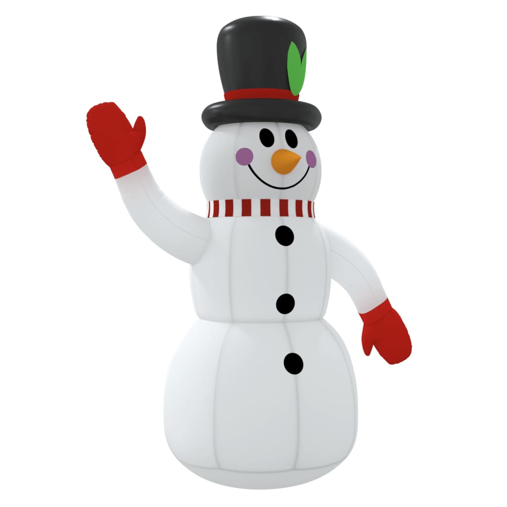 Vidaxl Snowman napihljiv z LED 300 cm