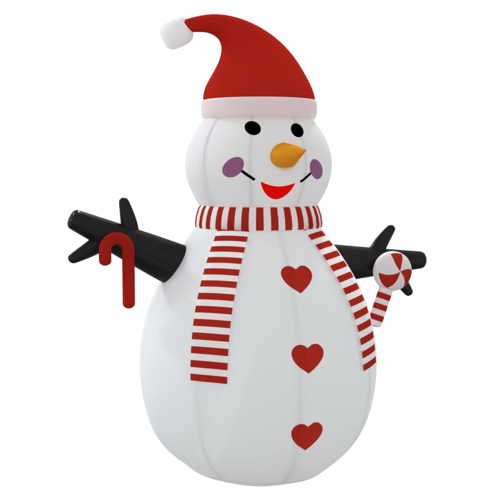 Vidaxl Schneemann mit LEDs 250 cm aufblasbar