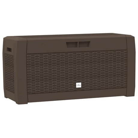 Vidaxl tuinbox 119x48x60 cm polypropeen bruin