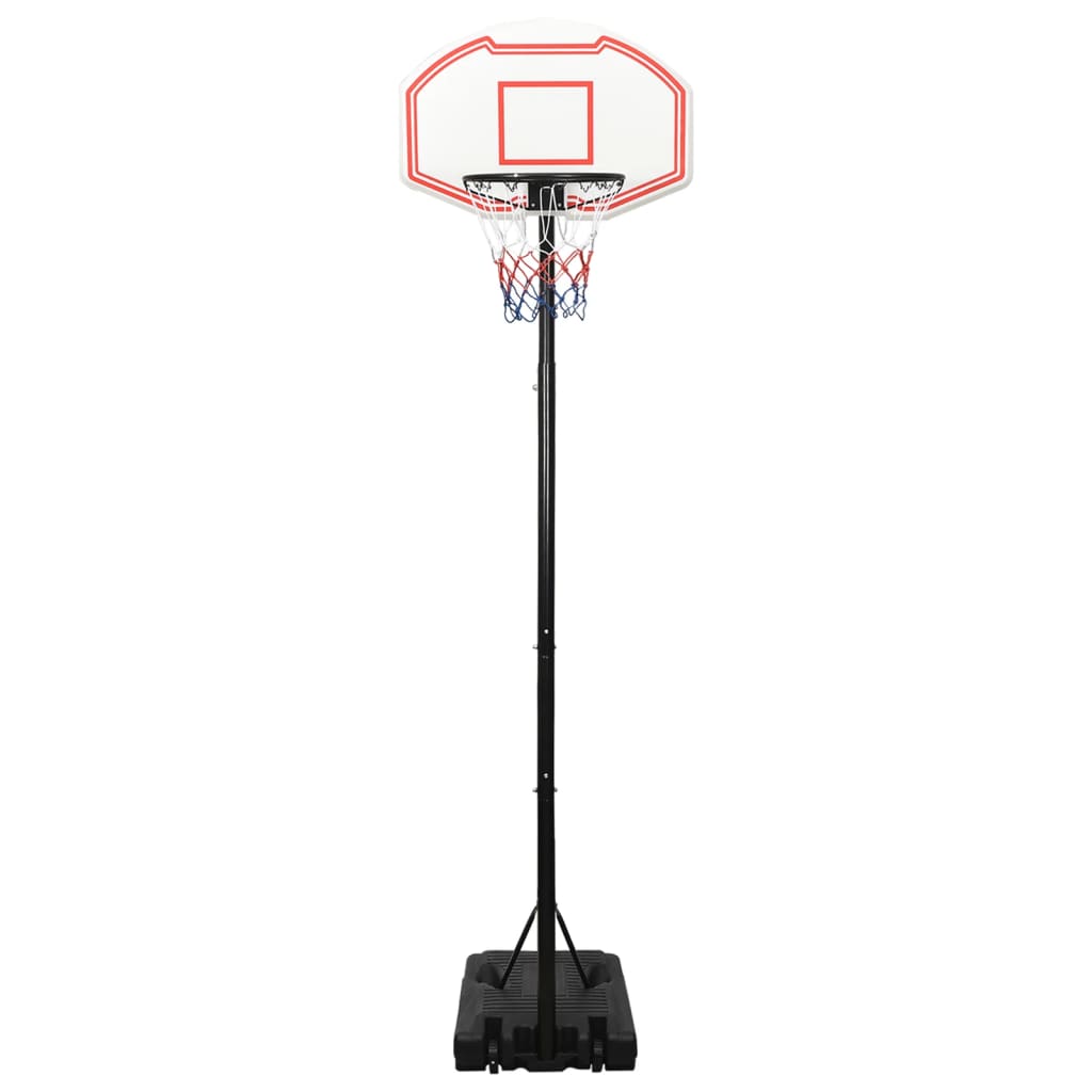 Vidaxl Basketball Standard 282-352 cm en polyéthylène blanc