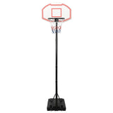 Vidaxl Basketball Standard 282-352 cm polietilene bianco