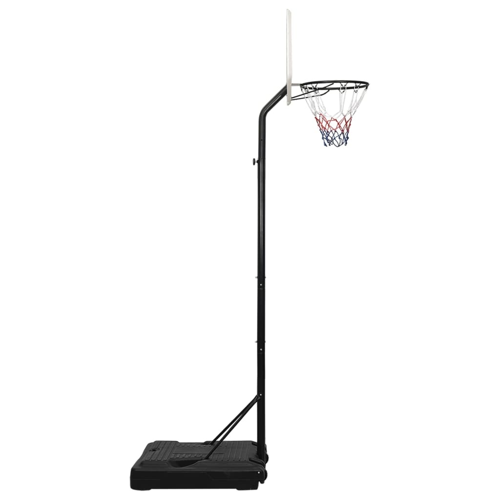 Vidaxl-Basketballstandard 282-352 cm Polyethylenweiß