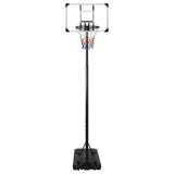 Vidaxl basketstandard 280-350 cm polykarbonat transparent