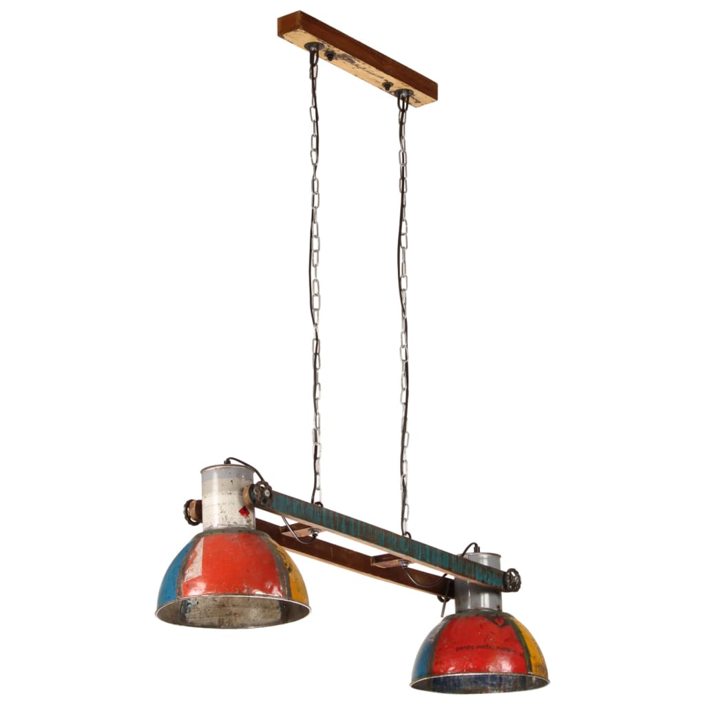 Vidaxl Hanging Lamp Industrial 25 W E27 111 cm Multi -rozložený