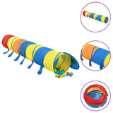 Vidaxl Kinderspieltunnel 245 cm Polyester Multi -Colored