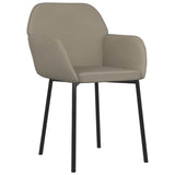 Vidaxl eetkamerstoelen 2 st fluweel lichtgrijs