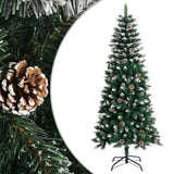 Vidaxx künstlicher Weihnachtsbaum mit Standard 150 cm PVC grün