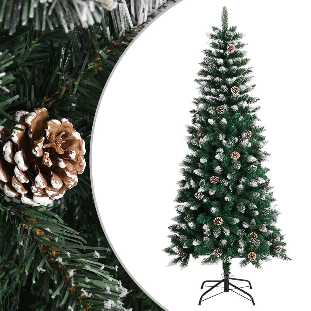 Vidaxl Kunstkerstboom mit Standard 150 cm PVC Green