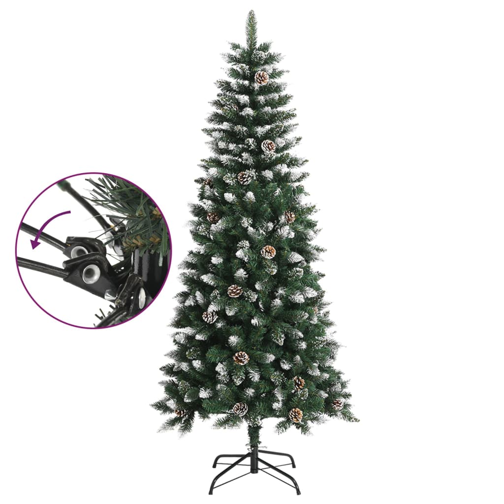 Vidaxl Kunstkerstboom mit Standard 150 cm PVC Green