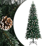 Vidaxl Kunstkerstboom mit Standard 210 cm PVC Green