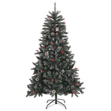 Vidaxx künstlicher Weihnachtsbaum mit Standard 150 cm PVC grün