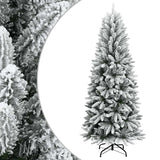 Vidaxl Kunstkerstboom mit Schnee 120 cm PVC und PE